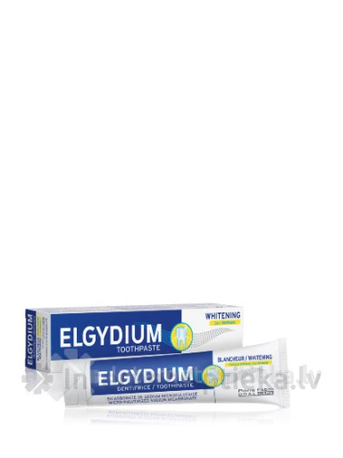 Elgydium Whitening Cool Lemon hambapasta valgendav, sidrun, 75 ml | internetaptieka.lv