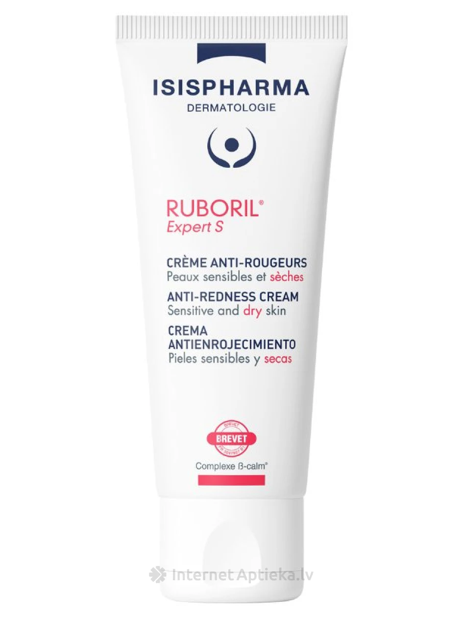 ISISPHARMA RUBORIL krēmgels pret apsārtumu sausai ādai, 40 ml | internetaptieka.lv