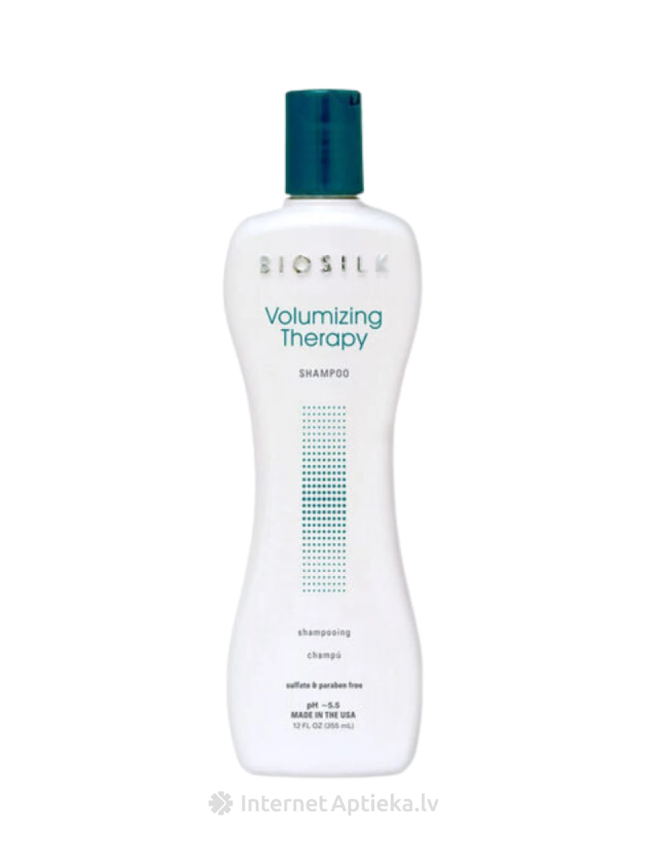 Biosilk Volumizing Therapy Shampoo - apimties didinantis šampūnas, 355 ml | internetaptieka.lv