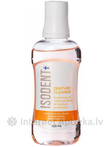 IsoDent zobu protēžu tīrīšanas līdzeklis, 250 ml | internetaptieka.lv