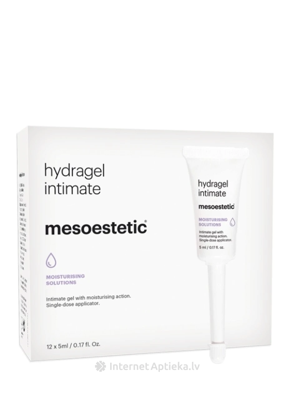 Mesoestetic hydragel intimate гель для женской интимной зоны, 12 x 5 мл | internetaptieka.lv
