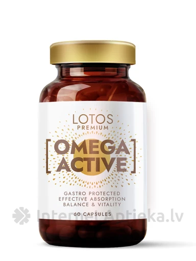 LOTOS PREMIUM Omega Active kapslid, 60 tk. | internetaptieka.lv