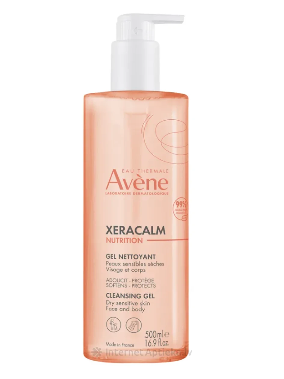 AVENE XERACALM NUTRITION Valantis, maitinantis gelis, 500 ml | internetaptieka.lv