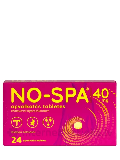 No-Spa, 24 таблетки | internetaptieka.lv