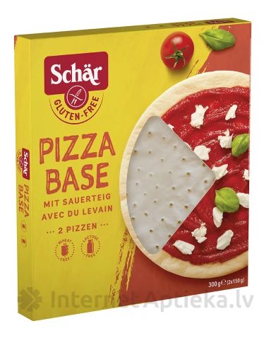 Schär Pizza bezglutēna picas pamatne, 300g (2x150g) | internetaptieka.lv