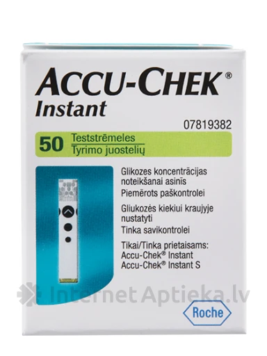 Testribad Accu-Chek Instant, 50 tk | internetaptieka.lv