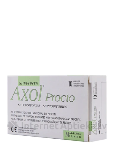 Axol Procto, 10 suposiiti | internetaptieka.lv