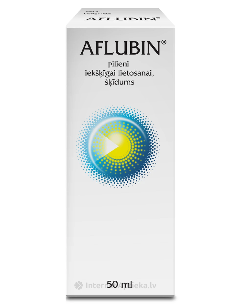 AFLUBIN pilieni iekšķīgai lietošanai, šķīdums, 50 ml | internetaptieka.lv