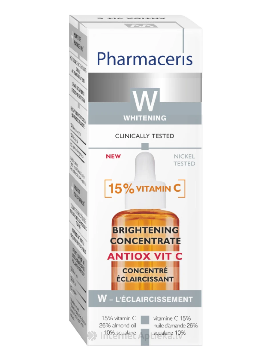 Pharmaceris W ANTIOX VIT C balinošs koncentrāts, 30 ml | internetaptieka.lv