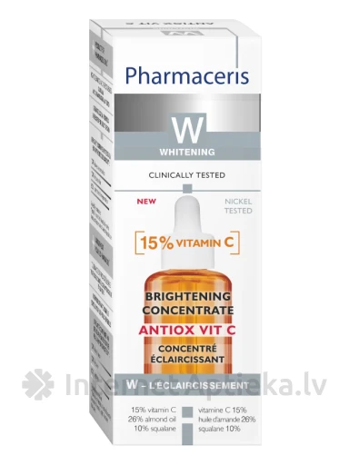 Pharmaceris W ANTIOX VIT C balinošs koncentrāts, 30 ml | internetaptieka.lv