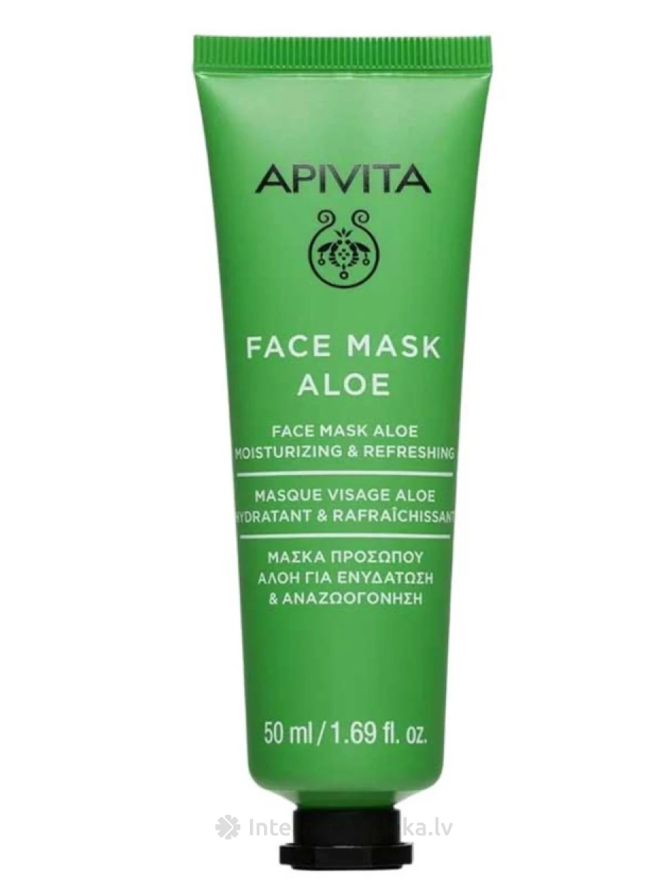 APIVITA Aloe Vera Veido kaukė, 50 ml | internetaptieka.lv