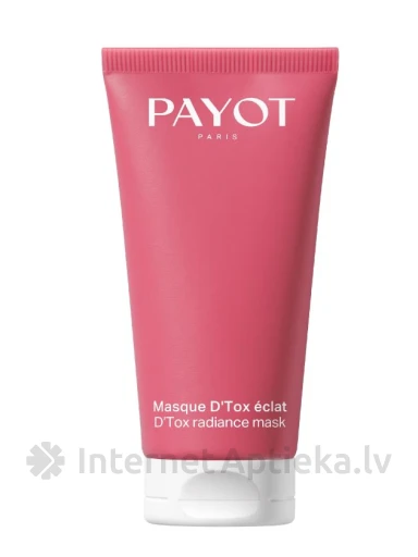 PAYOT D'tox Radiance sejas maska, 50 ml | internetaptieka.lv