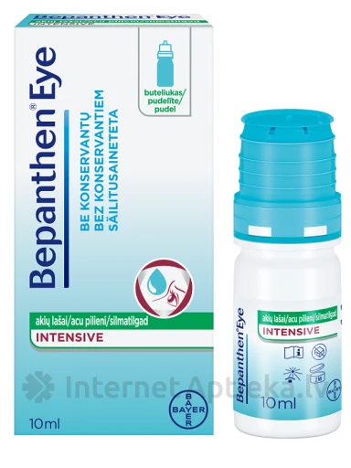 Bepanthen eye intensive pilieni, 10 ml | internetaptieka.lv