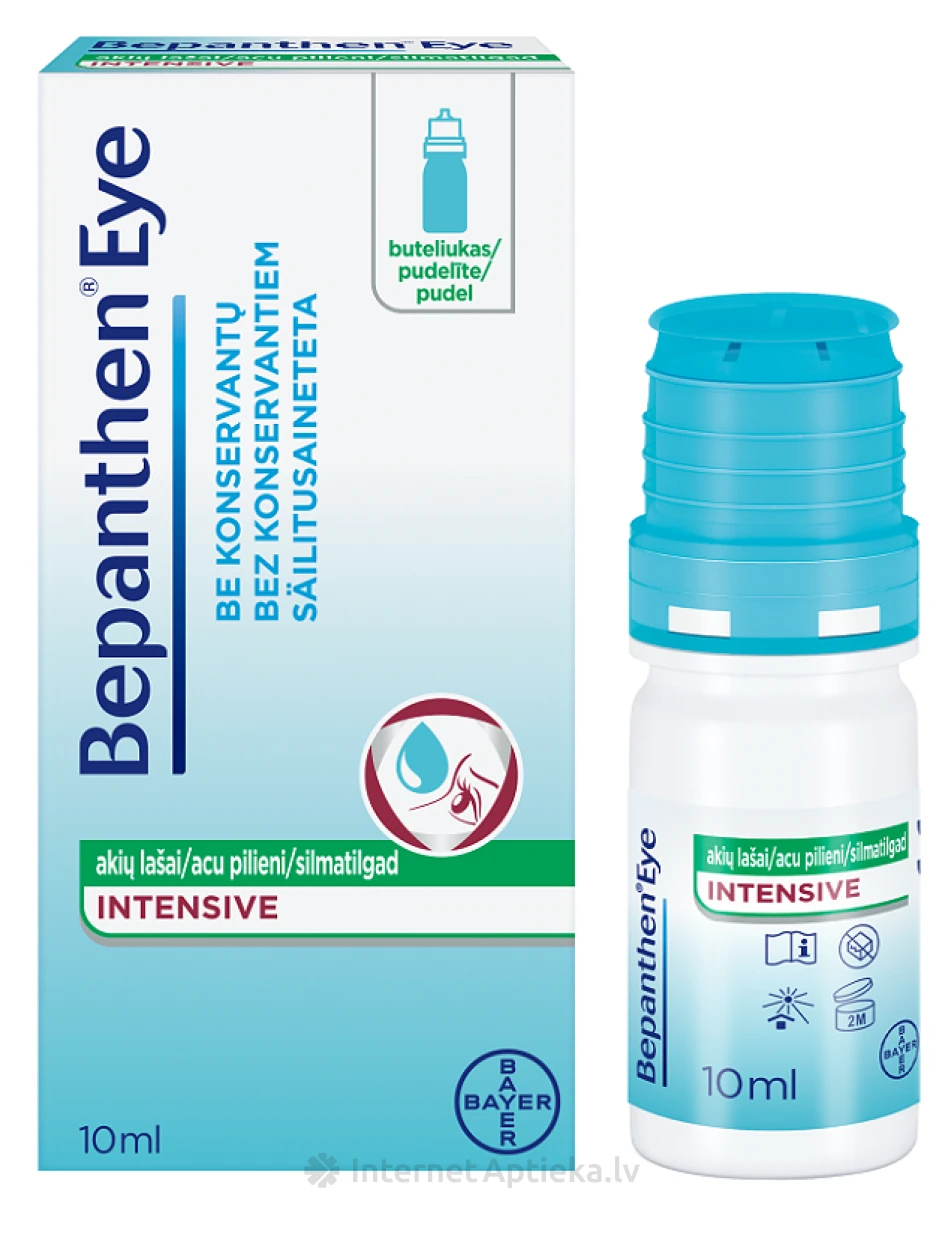 Bepanthen eye intensive капли, 10 мл | internetaptieka.lv