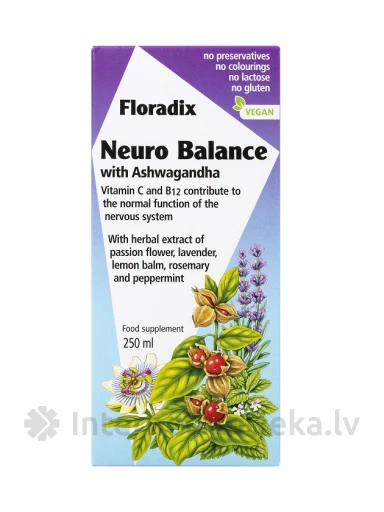 Floradix Neuro Balance, 250 ml | internetaptieka.lv