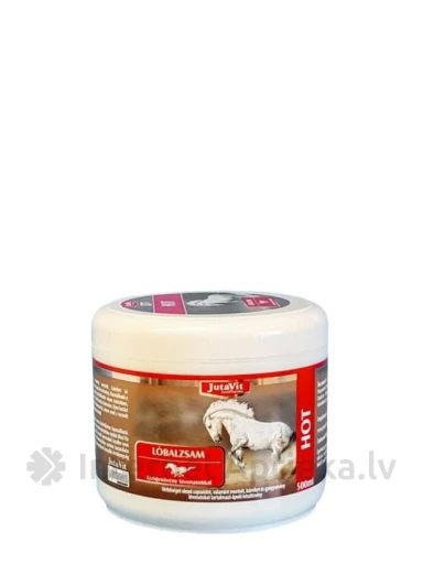 JutaVit Лошадиный бальзам HOT, 500 мл | internetaptieka.lv