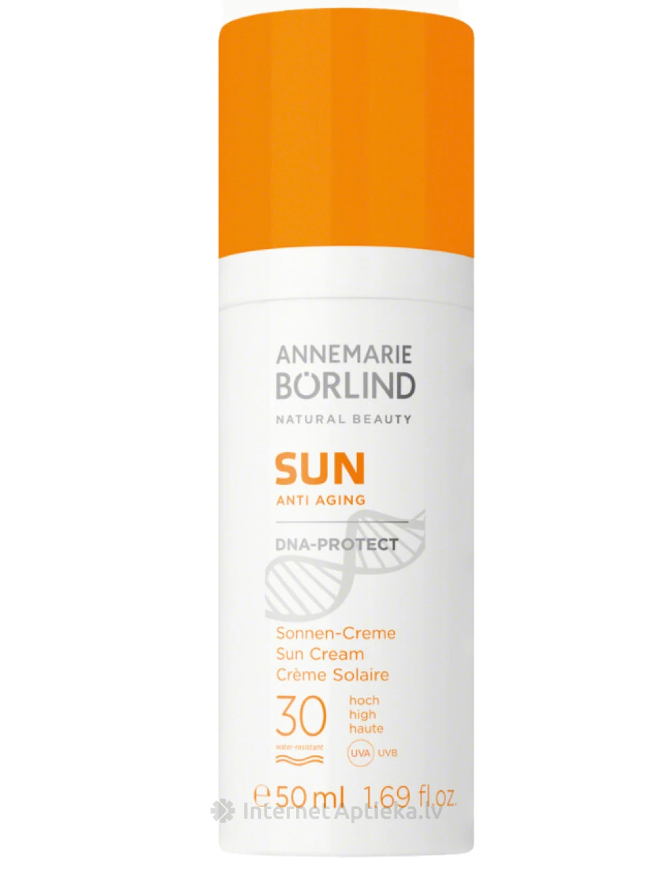 Annemarie Borlind DNA-Protect SPF30 Солнцезащитный крем, 50 мл | internetaptieka.lv