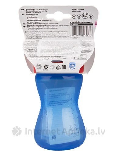 Philips Avent mācību krūzīte My Grippy 9M+, zila, 300 ml | internetaptieka.lv
