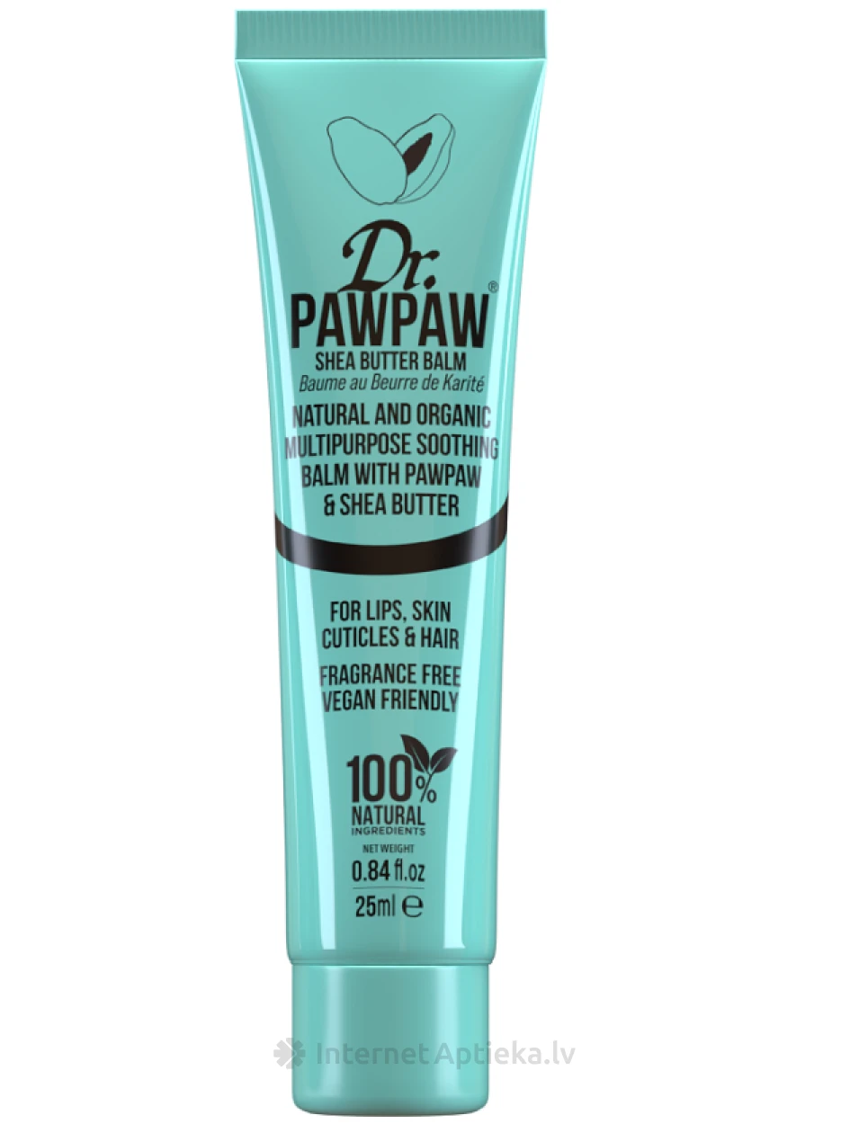 Dr.Pawpaw lūpu balzams ar Šī sviestu, 25 ml | internetaptieka.lv
