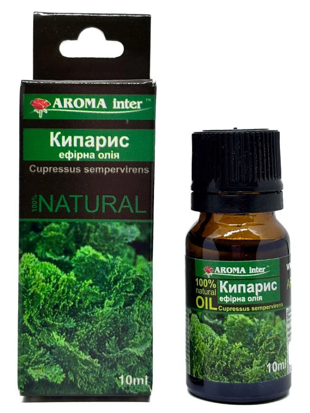 Santal Cipreses ēteriskā eļļa, 10 ml