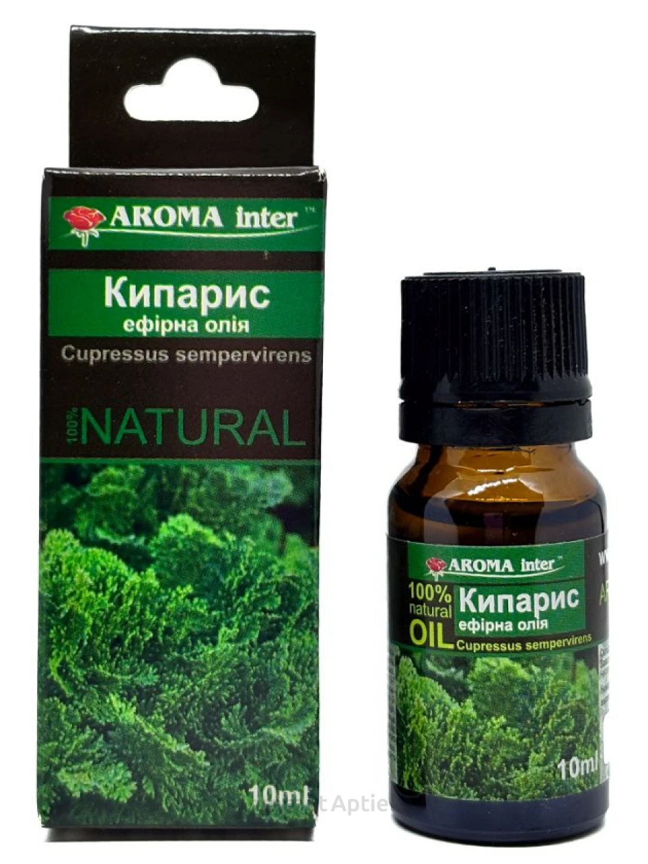 Santal  Küpressi eeterlik õli, 10 ml | internetaptieka.lv