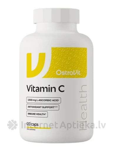 OstroVit Vitamin C 1000 mg капсулы, 120 шт. | internetaptieka.lv
