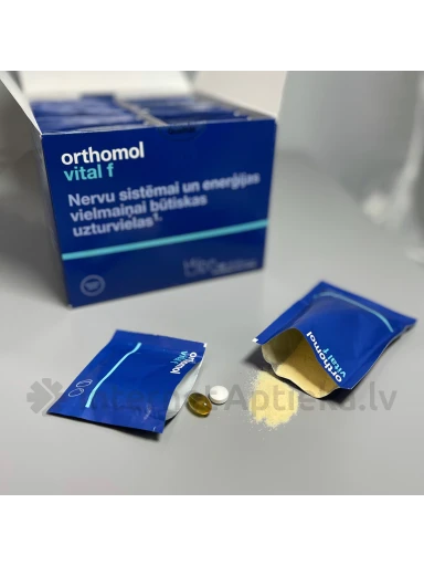 Orthomol Vital F naistele (pulber+kapslid+tabletid), 30 annust | internetaptieka.lv