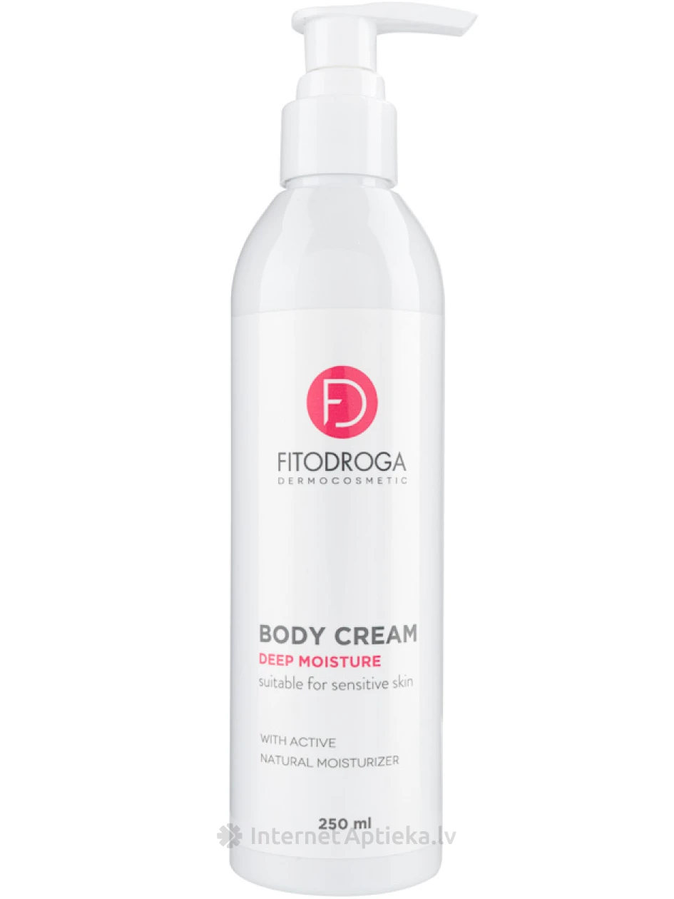FITODROGA Mitrinošs ķermeņa krēms, 250 ml | internetaptieka.lv