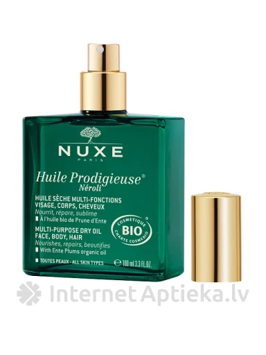 Многоцелевое органическое сухое масло нероли Huile Prodigieuse (для ухода за лицом и телом), 100 ml | internetaptieka.lv