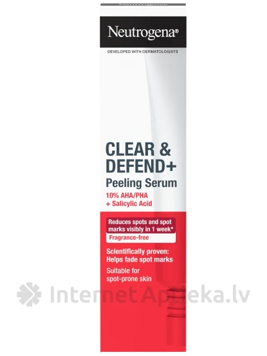 NEUTROGENA Clear&Defend+ cыворотка для лица, 30 мл | internetaptieka.lv