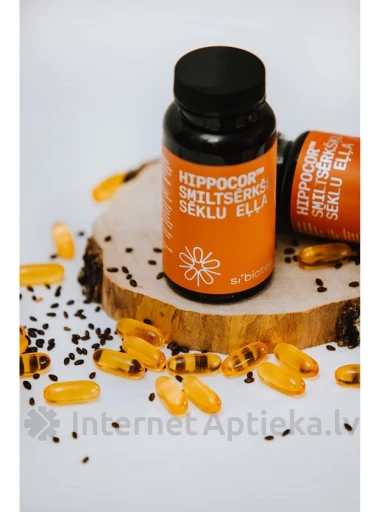 HIPPOCOR Omega-3,6,9 smiltsērkšķu sēklu eļļa, 60 kapsulas | internetaptieka.lv