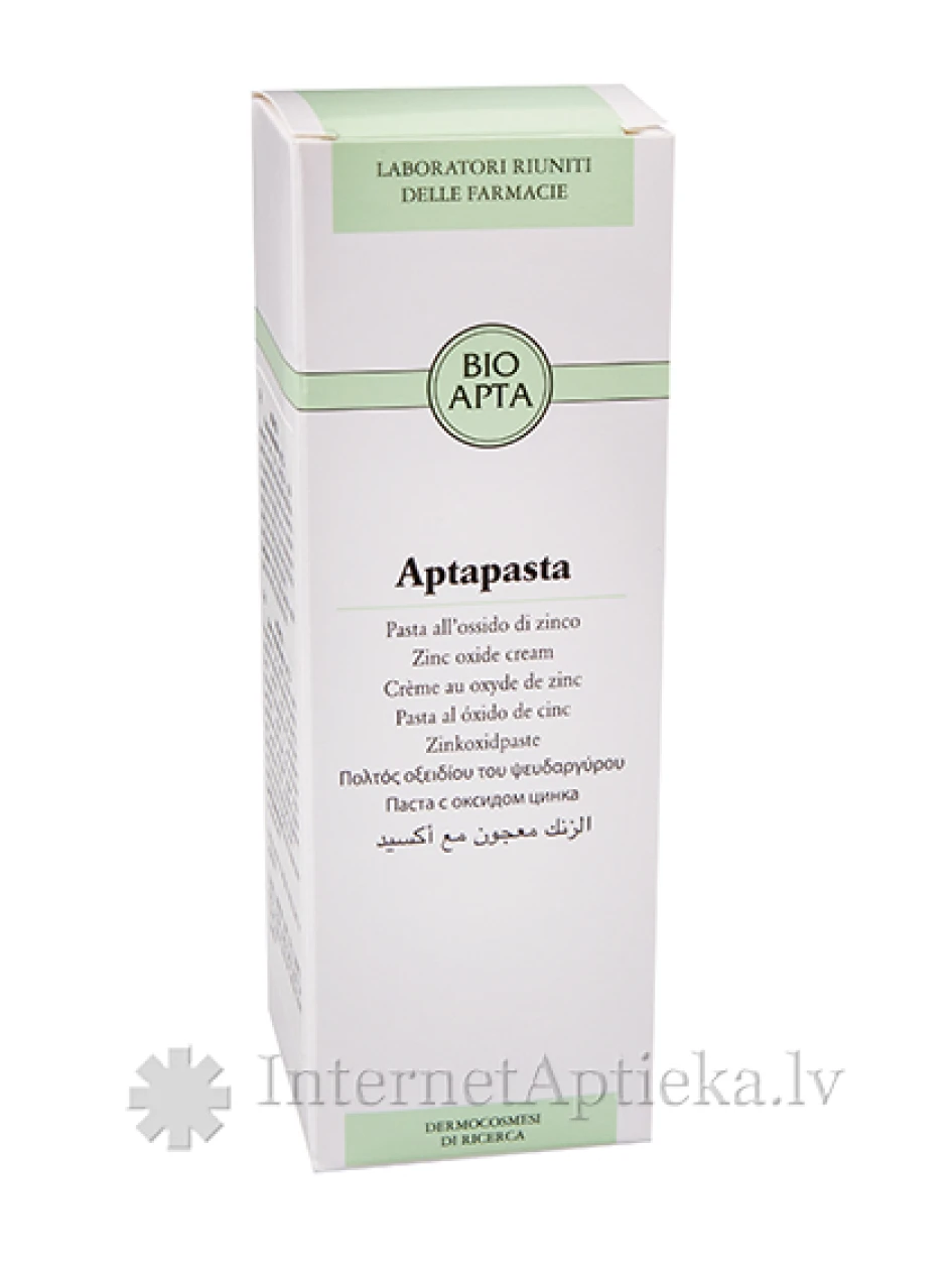 Bioapta Aptapasta krēms ar cinka oksīdu, 100 ml | internetaptieka.lv