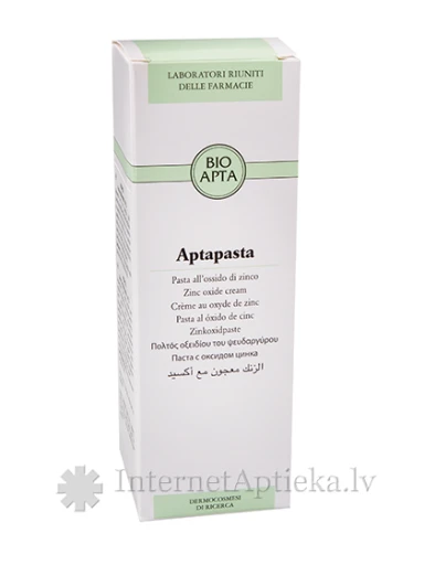Bioapta Aptapasta kreem tsinkoksiidiga, 100 ml | internetaptieka.lv