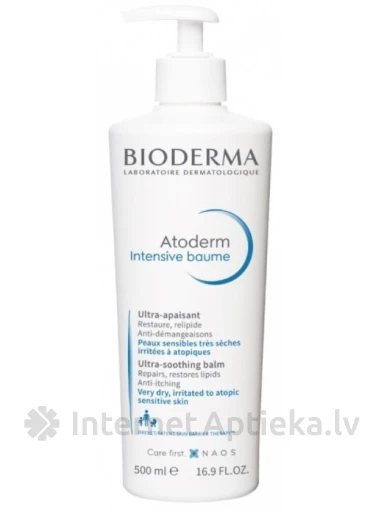 Bioderma Atoderm Intensive balzams, 500 ml | internetaptieka.lv