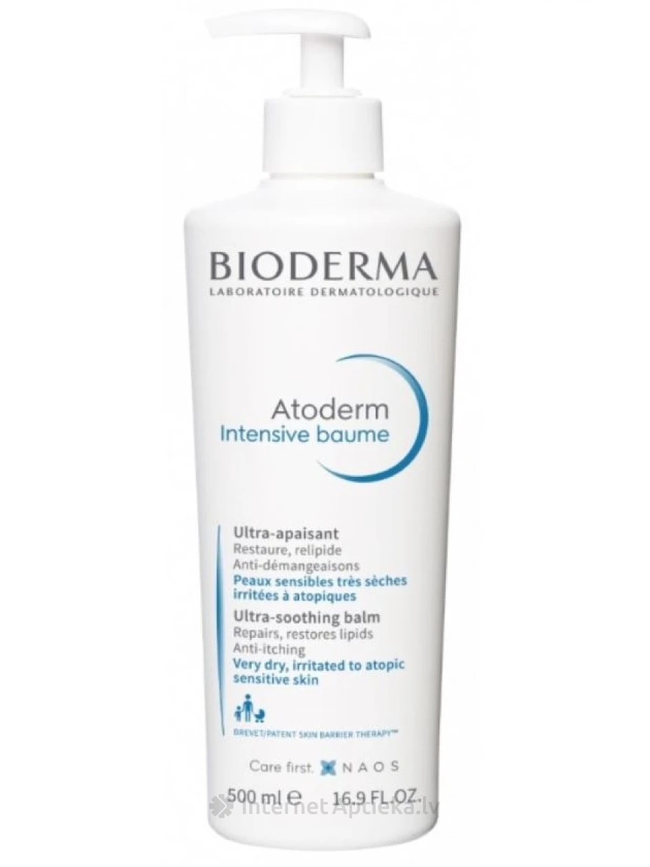 Bioderma Atoderm Intensive бальзам, 500 мл | internetaptieka.lv