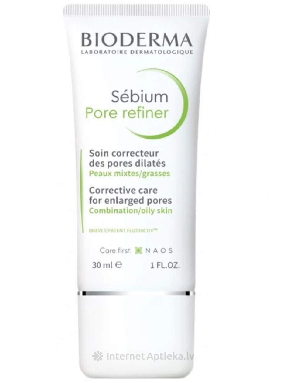 Bioderma Sébium Pore Refiner krēms paplašinātām porām, 30 ml | internetaptieka.lv