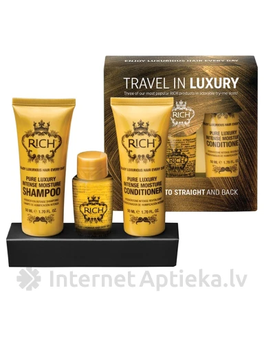 RICH Pure Luxury Intensīvi mitrinošu produktu komplekts, (50ml+50ml+30ml) | internetaptieka.lv