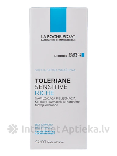 La Roche Posay Toleriane sensitive rich krēms, 40 ml | internetaptieka.lv