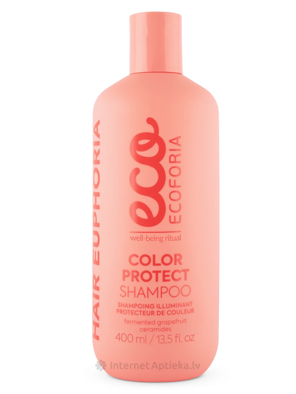 ECOFORIA Color Protect krāsu aizsargājošs šampūns, 400 ml | internetaptieka.lv
