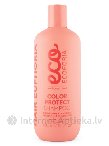 ECOFORIA Color Protect krāsu aizsargājošs šampūns, 400 ml | internetaptieka.lv