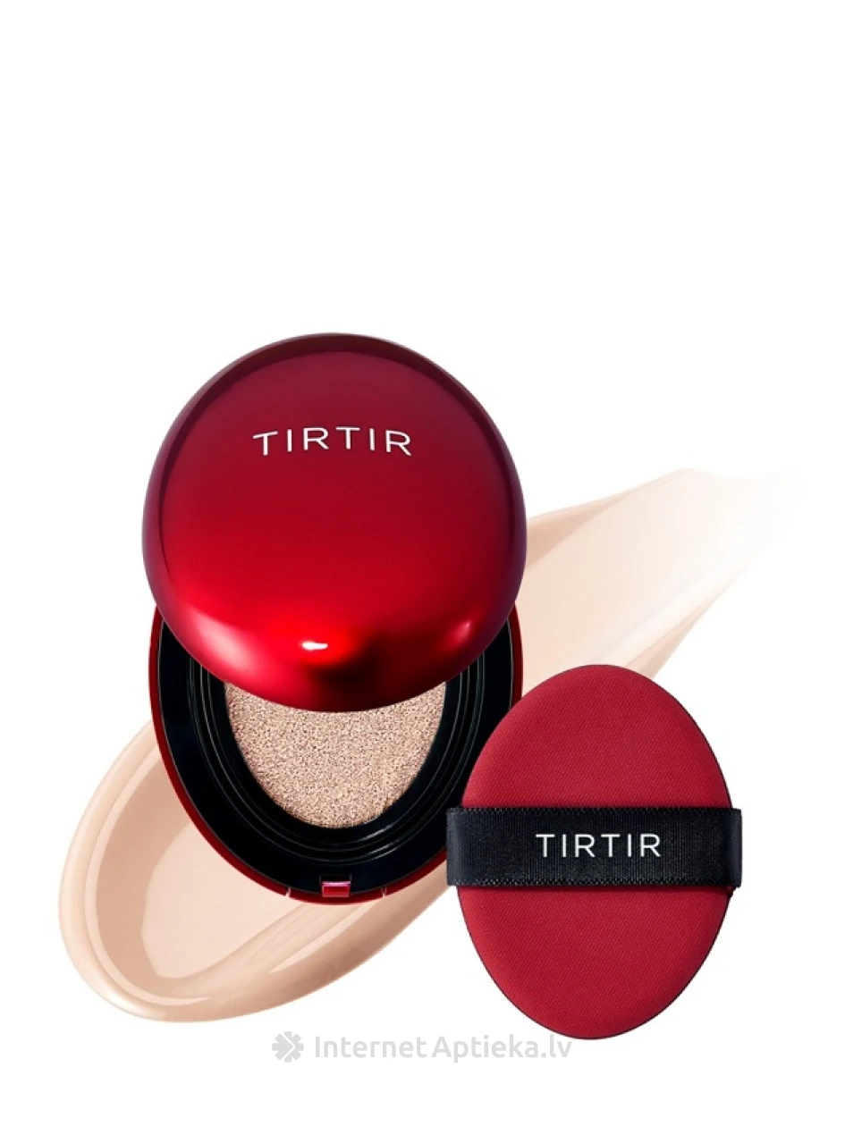 TIRTIR MASK FIT RED CUSHION 17C PORCELAIN pūderkrēms | internetaptieka.lv