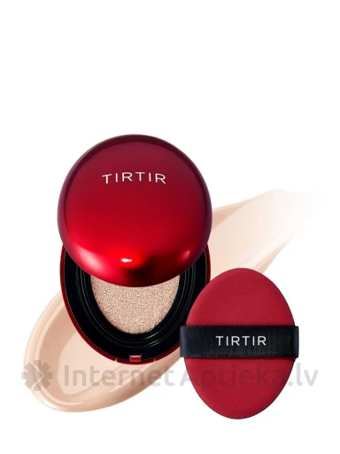TIRTIR MASK FIT RED CUSHION 17C PORCELAIN pūderkrēms | internetaptieka.lv