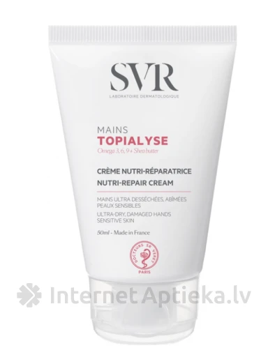 SVR TOPIALYSE Käte kreem, 50 ml | internetaptieka.lv