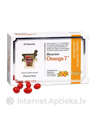 Bioactive Omega 7 kapslid, 60 tk. | internetaptieka.lv