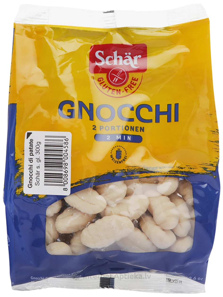 Schär Gnocchi bezglutēna kartupeļu klimpas, 300 g | internetaptieka.lv