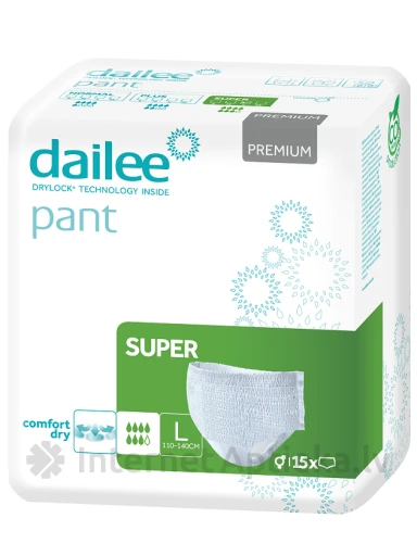 Dailee Pant Premium super L mähkmed, 15 tk. | internetaptieka.lv