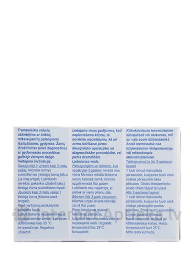 Microlax rektālais šķīdums 5 ml, 4 gab. | internetaptieka.lv