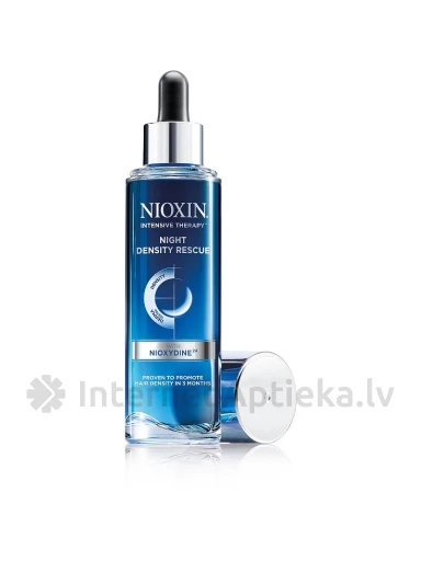 Nioxin Night Desity Rescue Ночная сыворотка для увеличения густоты, 70 мл | internetaptieka.lv