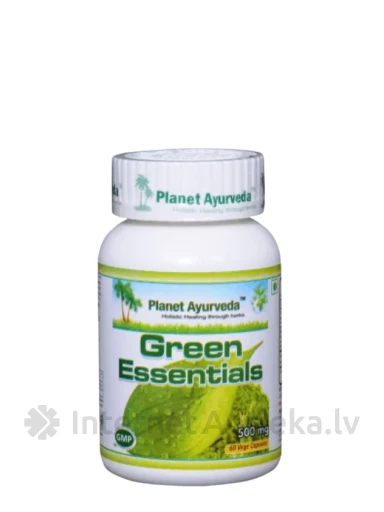 Green Essentials Planet Ayurveda®, 60 капсул | internetaptieka.lv