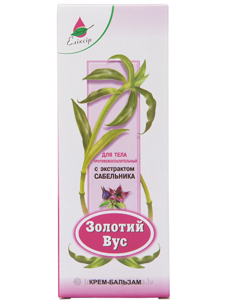 Zelta stīga ar sabeļņiku, krēms-balzams ķermenim, 75 ml | internetaptieka.lv